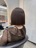 ロンドアベニール 北千住(Lond avenir)&nbsp;グレージュ/韓国風レイヤーカット/髪質改善/シースルーバング