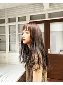 オン眉ロング