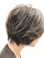ユキオ オブ ヘアー(YUKIO of Hair)&nbsp;30代40代 ☆襟足すっきりで小顔見せ☆ショートstyle