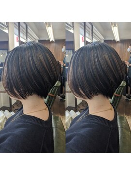 ヘアーサロン リバース(Hair Salon Rebirth) 【防府/Rebirth】前下がりショート
