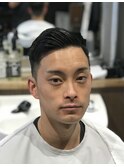 ８・２スタイル×ナチュラルパーマ  <理容室><吉祥寺><バーバー>