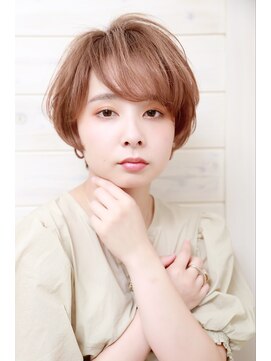 オーシャン(Ocean) [OCEAN Hair&Life藤原純] レイヤーショート×ピンクアッシュ☆