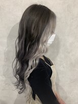 アンシュシュ(UN CHOU-CHOU)&nbsp;ホワイト　フェイスフレーミング