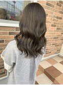 ブリーチ無しオリーブグレージュ
