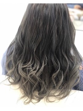 ヘアポジション 大曲北店 HAIR Position グラデーションカラー/ミルクティーベージュ