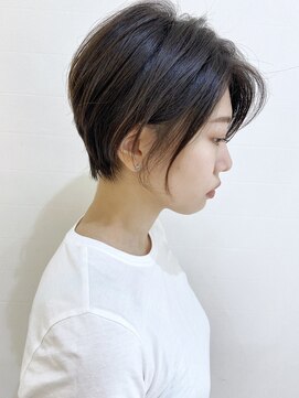 モリオフロムロンドン 松戸店(Morio from London) 【松戸 ムラマツ】前髪なし 大人ショートボブ ツヤ