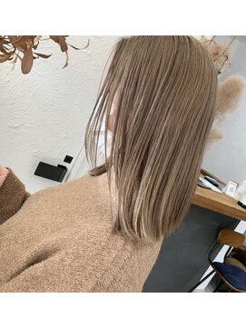 トレス(tresses) ブリーチ×まろやかベージュ