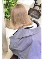 リア 大阪梅田(Ria)&nbsp;～外ハネ　ミルクティーべージュ～  【Ria 大阪 梅田】