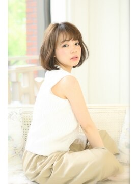 リーフ 御門台店(LeaF) ふんわりゆるやかロブで大人かわいいナチュラル☆