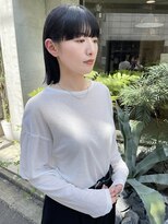 オムズ(OM's)&nbsp;モードワンレンボブ（お客様スタイル）