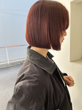 バイコーリング(By THE CALLiiiNG) cherry red×mini bob
