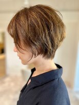 ソイクフ(SOY KUFU)&nbsp;20代30代40代グレーイメチェンヘアスタイル似合わカット