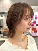 30代40代大人女性/前髪ありショートボブ/ショートヘア/髪質改善