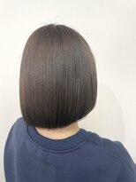 ヘアープロデュース ラピセット 松山(Lapset) 20代30代40代髪質改善カラー艶感大人可愛いオリーブグレージュ