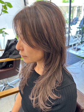 オンカラー(ON.COLOR) 大人ハイライトグレージュショート40代50代