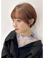 小顔ナチュラルショート20代30代40代くびレイヤーショート