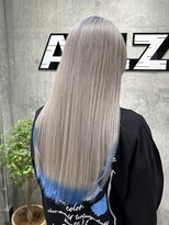 オルズ 渋谷(ALLZ)&nbsp;ハイトーンデザインカラーケアカラーダブルカラーケアブリーチ