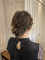 エイミーバイアフロート(amie  by afloat)&nbsp;ふわっとシニヨン