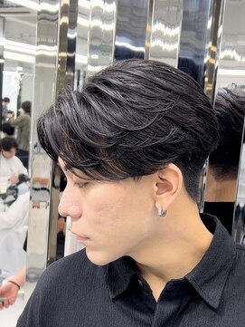 メンズヘアセンス 渋谷(MEN'S HAIR SENSE) ニュアンスパーマ/韓国マッシュ/ダークアッシュ/ベリーショート