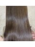 プラチナ【こだわりヘアケア】こだわりの集中ケアVirgowl髪質改善