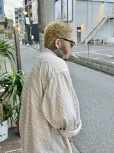 ホームボーイ(HOME BOY) 金髪ボウズ イージードリル イージーパーマ スパイキーパンク