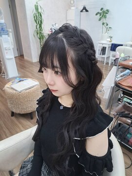 グロス 心斎橋(GLOSS) 【GLOSS心斎橋】もこもこハーフツイン