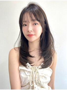 リベルテ(LIBERTE) Liberte銀座 シースルーバング×透けるblack