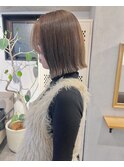 シークレットハイライトカラー&bob