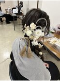 編みおろし/お呼ばれヘア/卒業式セット
