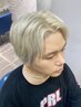 メンズカット&ダブルカラー&1stepトリートメント