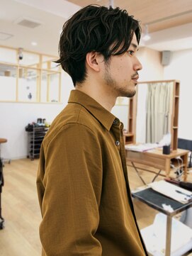 アエル 川西能勢口本店(aeru) 束感マッシュ【阪急川西能勢口駅・JR川西池田駅】