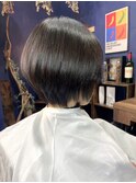 定番ショートボブ