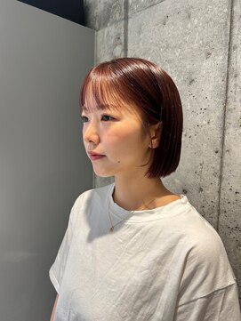 アース 高円寺店(HAIR & MAKE EARTH) ピンクブラウン^ ^  【@mppp_32485】