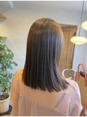 弾む艶髪ミディアム〈ケラチントリートメント〉