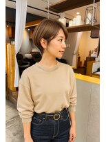 コポル(Copol)&nbsp;まわりと差がつく大人ショート×マロンベージュ