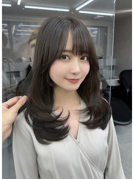 ロンド マーレ 天神大名店(Lond mare) 大人ガーリー/顔まわりカット/20代/30代/レイヤーカット/福岡