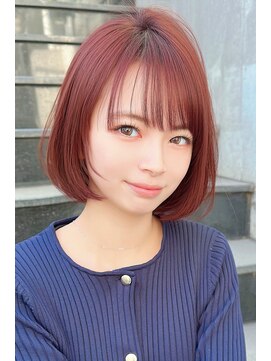 クーエフー(coo et fuu) 大人ボブ大人ショート冬カラー透明感カラーレイヤーカット