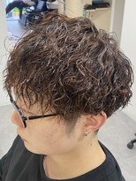 ナム 錦糸町(NAM)&nbsp;MEN'S HAIR/ブルーブラック/フェザーパーマ/錦糸町