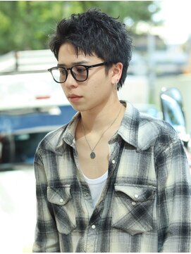 men's salon es. 新宿 メンズカット/メンズパーマ/メンズヘア【メンズサロン エス】 ニュアンスパーマ/波巻きツイストスパイラル[新宿/メンズ/men's]