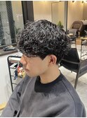 波巻きスパイラルパーマ