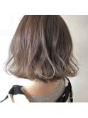 アッシュベージュ &nbsp;デザインカラー 下北沢 Aya