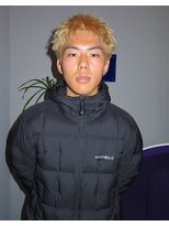 テラス バイ イオエ 京都烏丸御池店(Terrace. by ioe)&nbsp;メンズ/スパイキーショート/ハイトーンショート