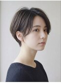 大人柔らかショートボブ