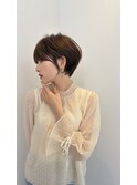 大人ショートボブ 20代30代40代ヘア 小顔 大阪クビレ茨木