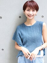 クロコ 中目黒(CLoCO)&nbsp;ナチュラルショート☆ミルクブラウン中目黒池尻大橋125