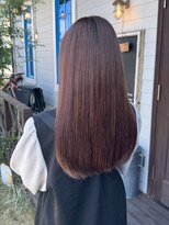 アズグロウヘアー(AS GROW HAIR) チェリーブラウンショコラグロウストレート
