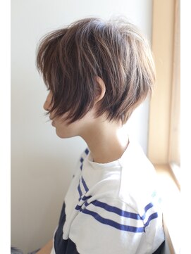 レクラン(L'eCRin) 丸みのある抜け感ショートボブ
