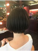 シンプルショートボブ