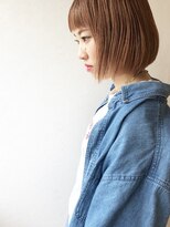 リアン(Lien)&nbsp;ピンクベージュ×ボブ/MARINA