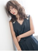 イイ女顔×ハンサムニュアンス☆大人っぽフリンジウェーブ